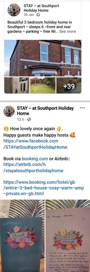 Stay - At Southport Holiday Home - Sleeps 6 Екстериор снимка